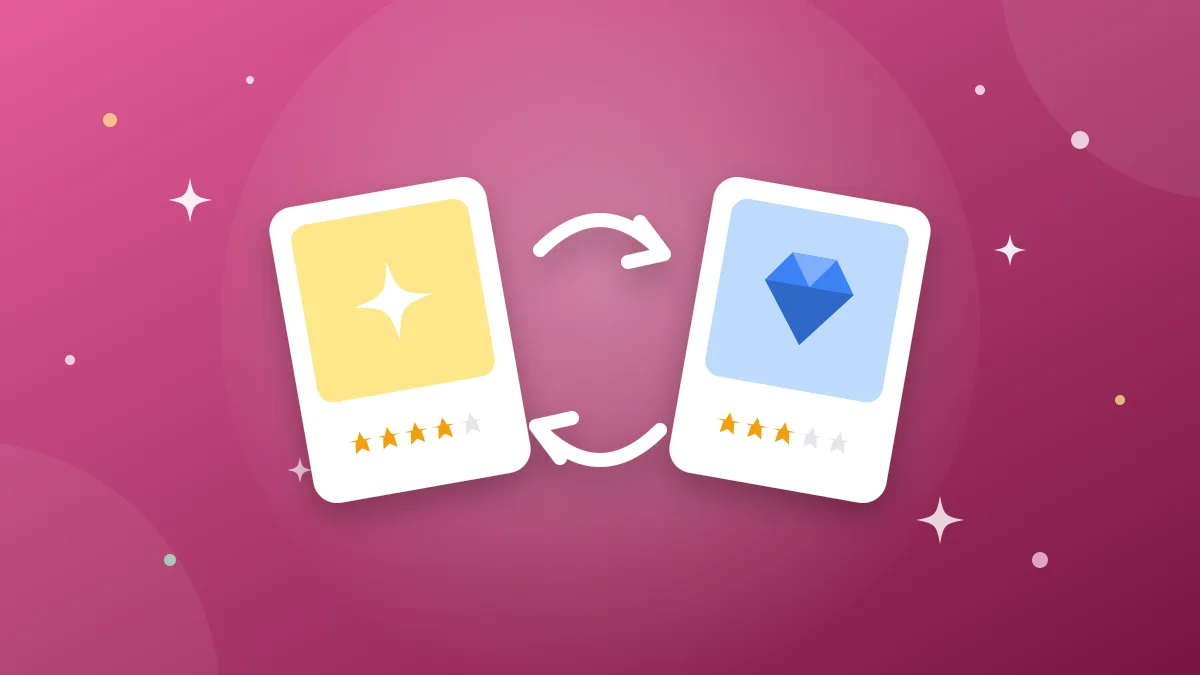 Swap duplicate stickers with other players.